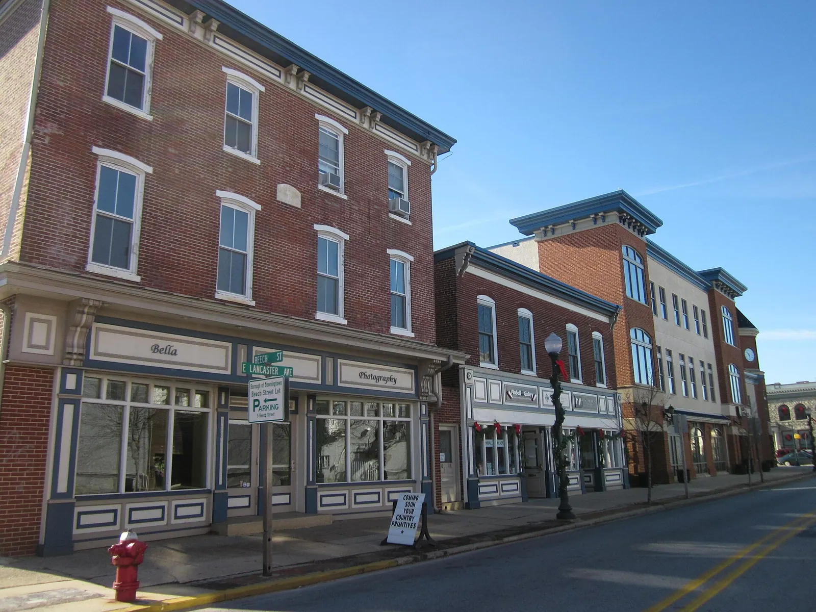 Downingtown streetscape