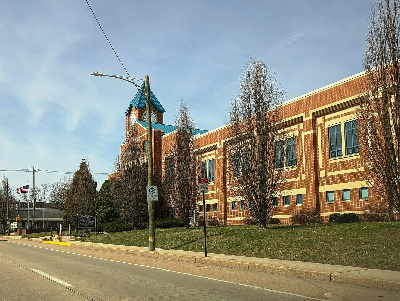 West Chester Municipal Building from East Gay Street